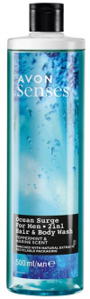 Avon Senses Ocean Surge 2'si 1 Arada 500 ml Şampuan / Vücut Şampuanı kullananlar yorumlar